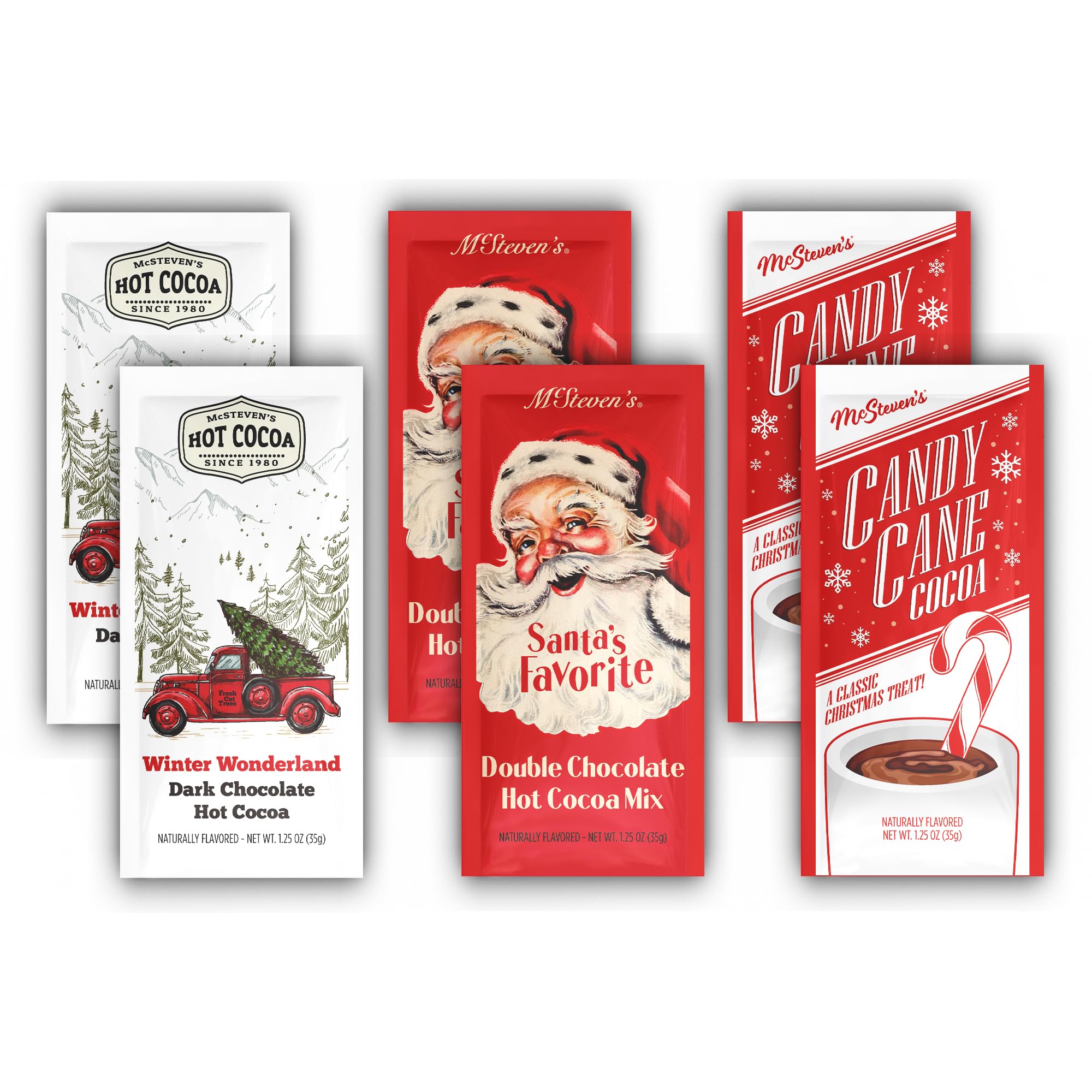 Double Chocolate Hot Cocoa 6pk Gift Set - Perfect for Holidays & Gifting
