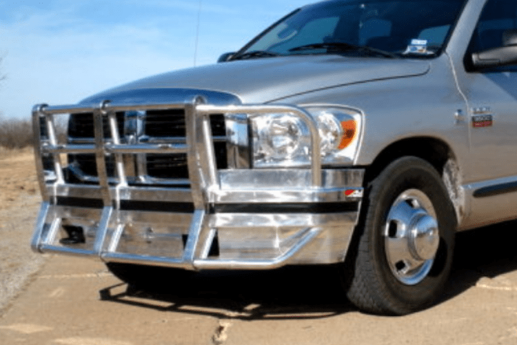 Aluminum Front Bumper with Rake for 2011-2018 Dodge Ram 5500 - Heavy Duty DGR232 Bumper Replacement for Off-Road & Truck Protection