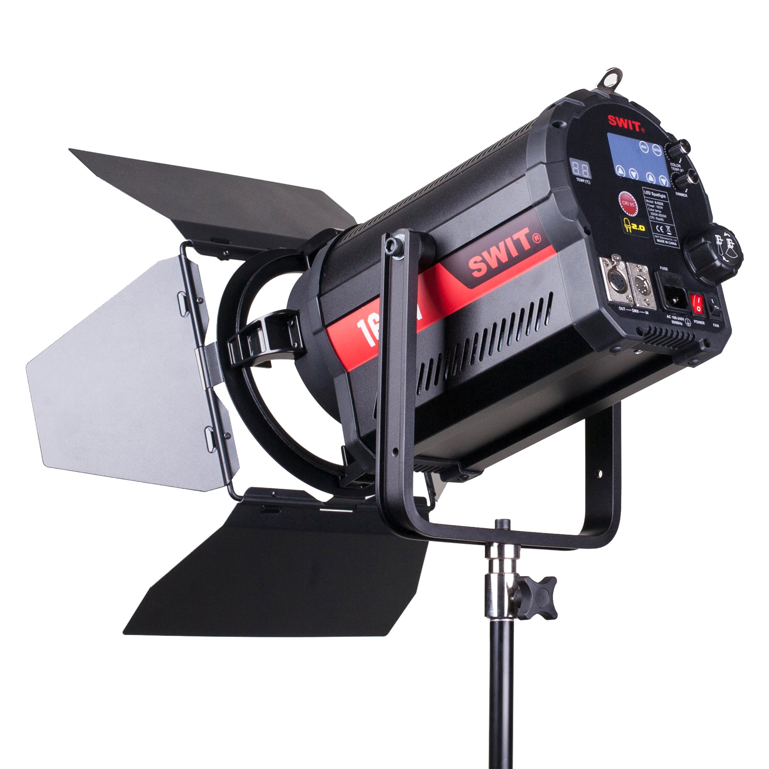 SWIT S 2320 160W Bi-Color LED Studio Light - Professional Daylight & Tungsten Lighting for Photography & Videography - Perfect for Film Sets, YouTube Videos, and Live Streaming