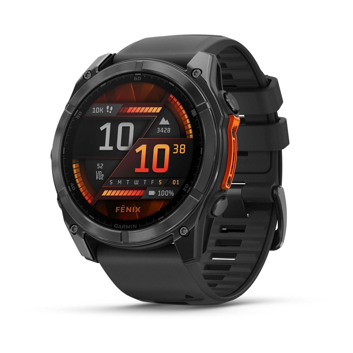 Garmin Fenix 8 GPS Smartwatch with Dive Computer - Multisport Watch for Hiking, Running, Swimming & Scuba Diving