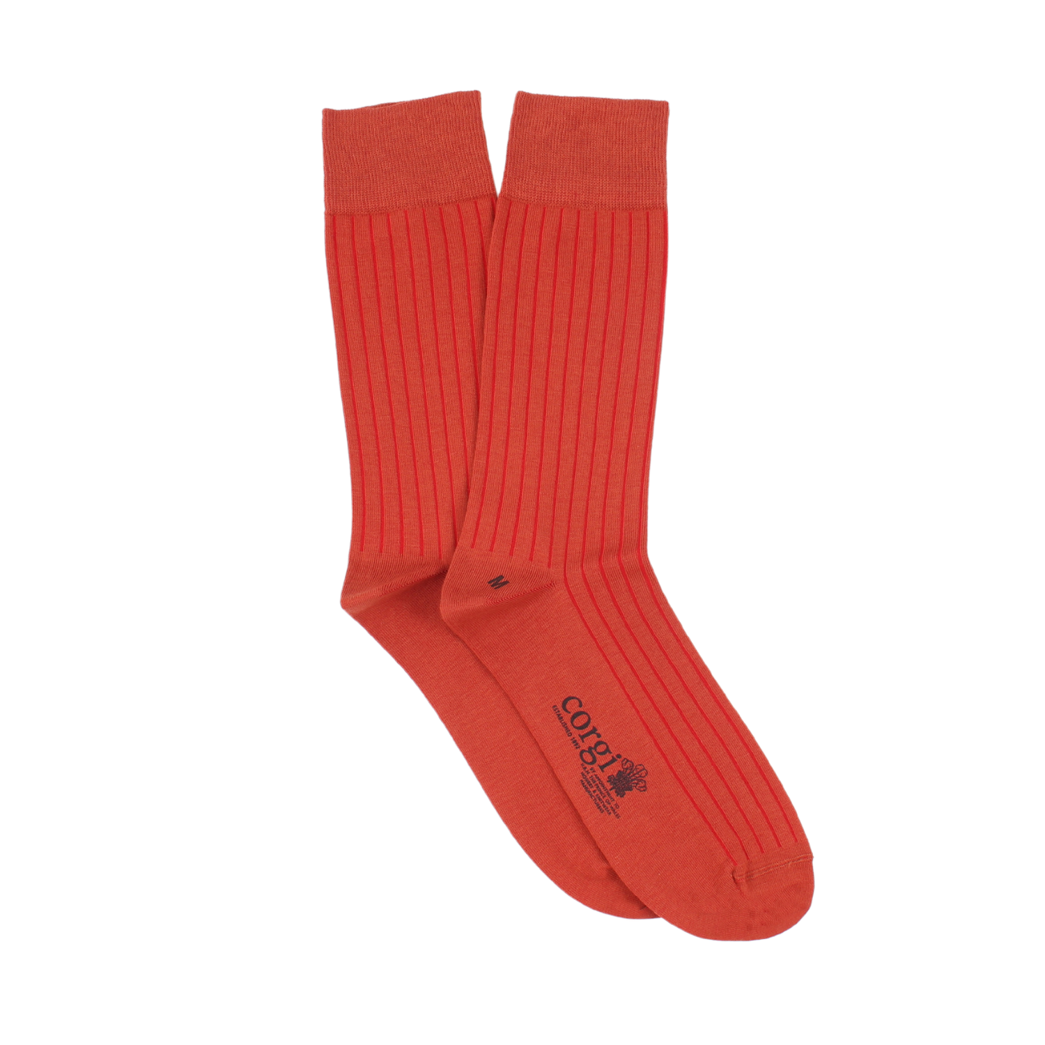 Brecon Ribbed Cotton Socks for Men - Soft & Comfortable Casual & Dress Socks - Perfect for Work, Travel & Everyday Wear