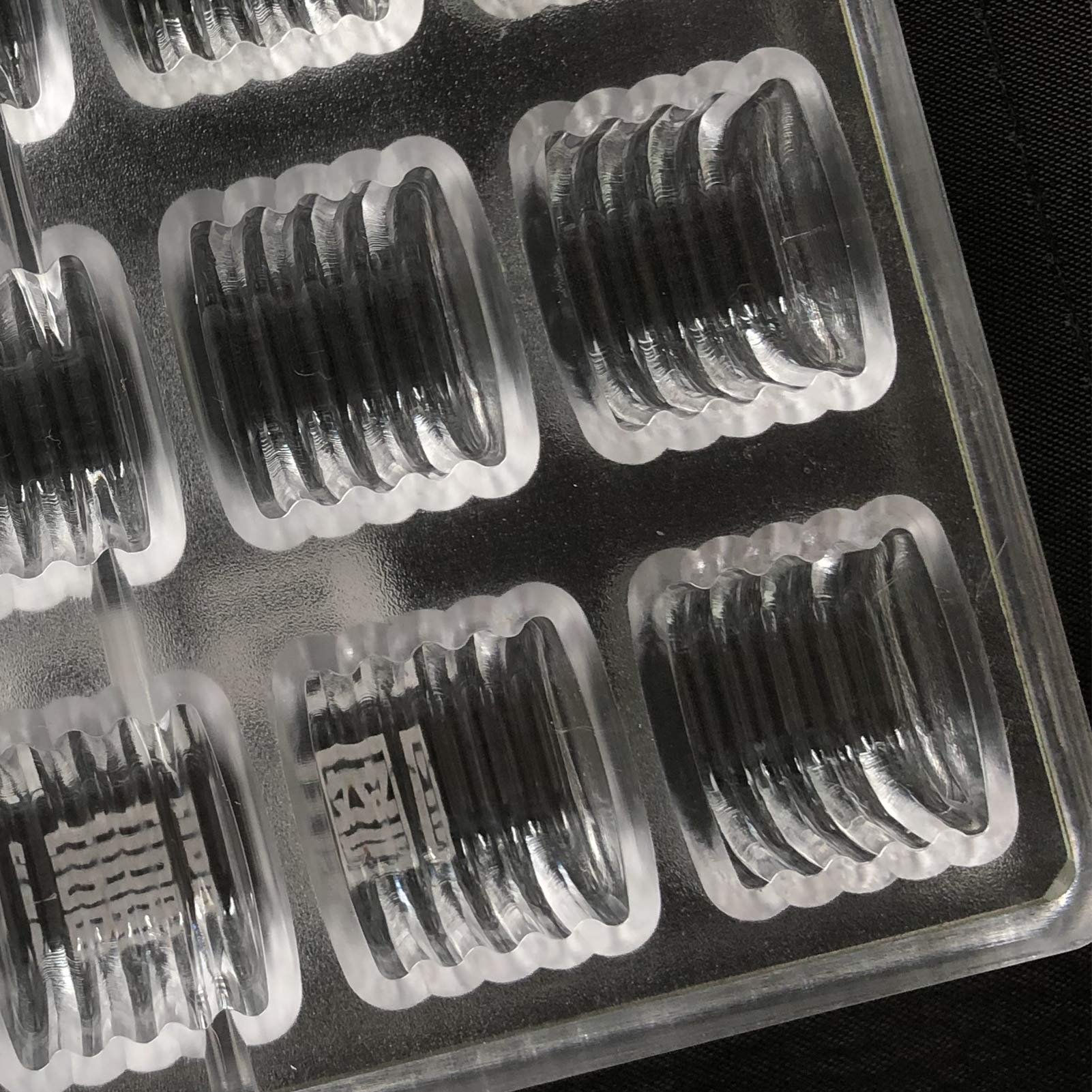 Thread-Shaped Candy Mold - DIY Polycarbonate Chocolate & Jelly Molds for Baking - Perfect for Cupcake Decorations, Candy Making, and Party Treats