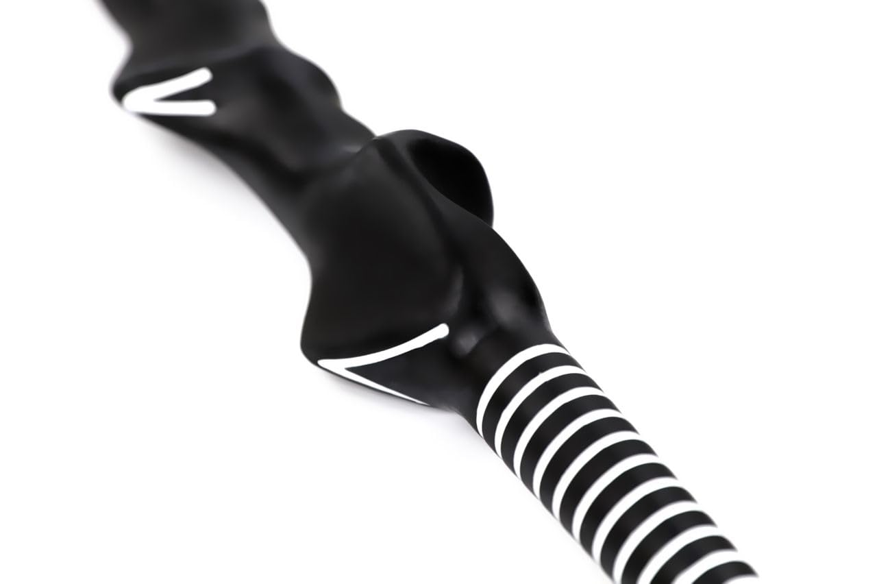 1Pcs Right Hand Golf Grip Trainer - Improve Hand Positioning & Swing Accuracy | Lightweight RH Golf Swing Trainer with Anti-Slip Molded Design | Perfect for Driving Range Practice & Golf Training (Black)