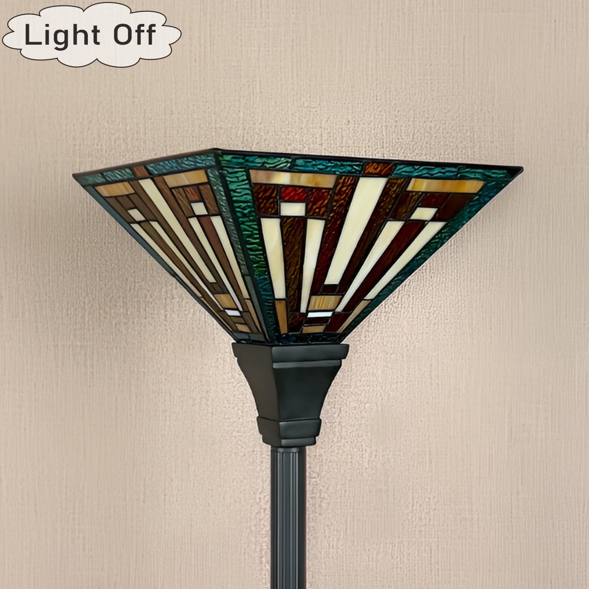 Tiffany Torchiere Floor Lamp - 70