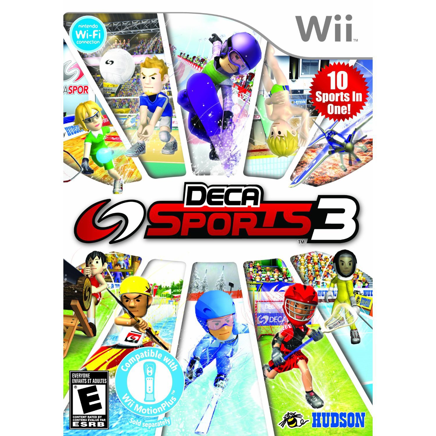 Deca Sports 3 - Nintendo Wii Game - Multiplayer Sports Simulation for Family & Friends - Perfect for Parties & Indoor Fun
