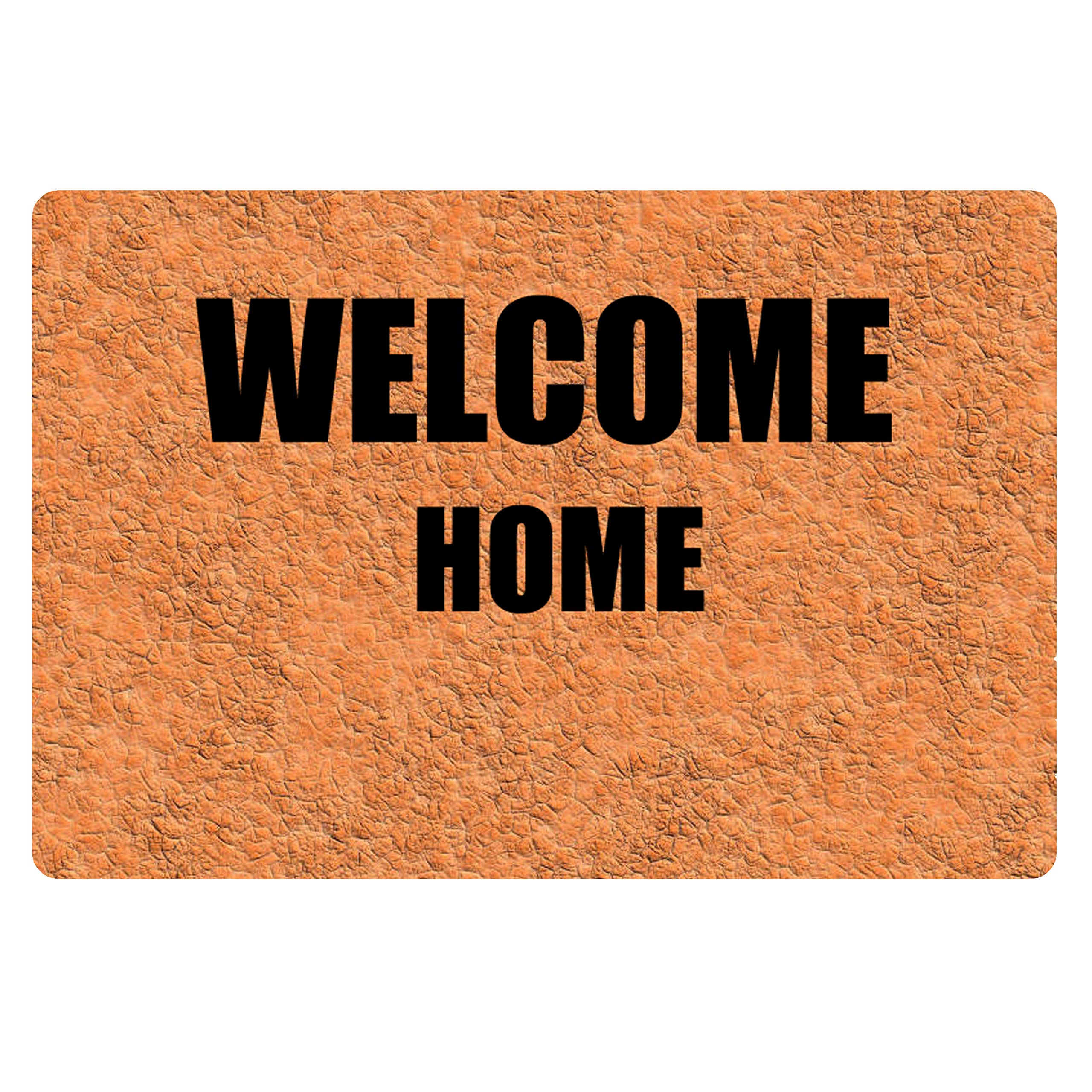 Amzbeauty Durable Rubber Door Mat - Non-Slip Floor Mats for Indoor & Outdoor Use - Perfect for Front/Back Door, Kitchen, Bedroom, Porch & Patio - Waterproof Welcome Mat for Home & Office Entryways