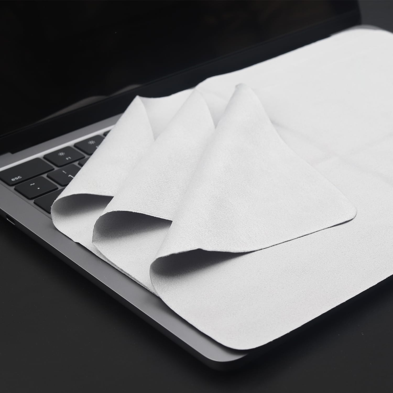 KEANBOLL 3-Pack Premium Microfiber Cleaning Cloth for MacBook Screens & Keyboards - 13