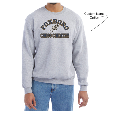 The Journey to Victory with Foxboro Cross-Country Champion Crewneck Sweatshirt