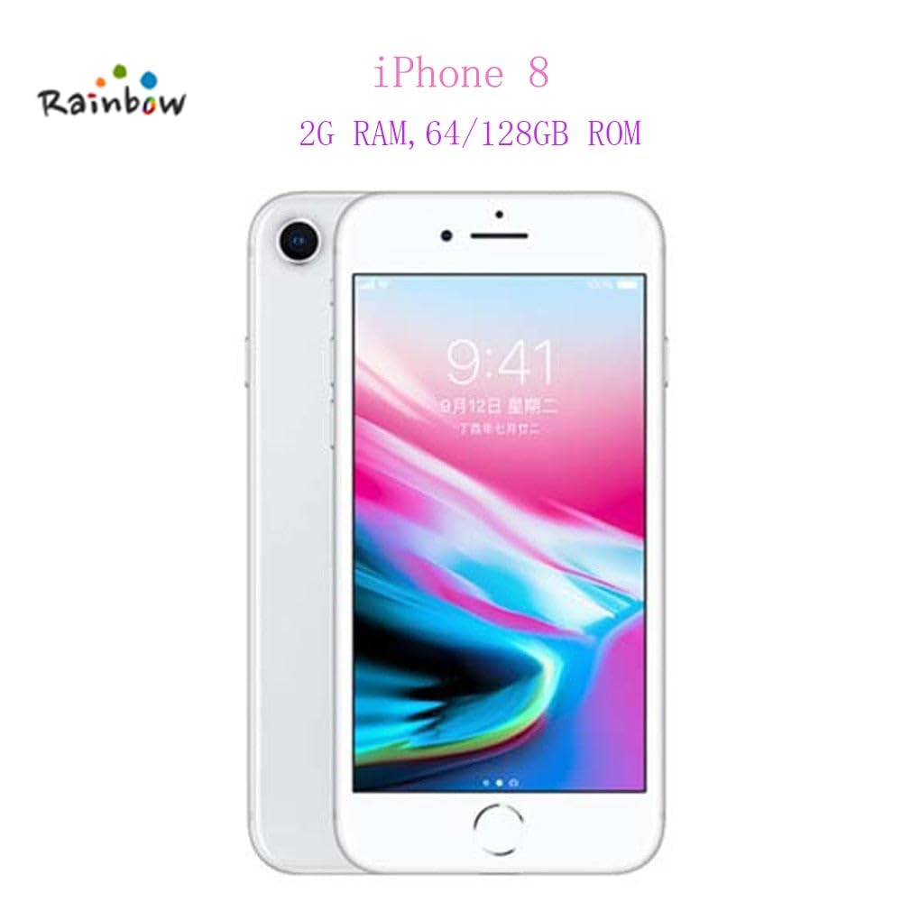 Refurbished Apple iPhone 8 64GB Gold Unlocked Smartphone - Perfect for Travel, Business & Everyday Use