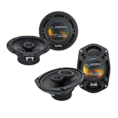 Harmony Audio Speaker Upgrade Kit for 2006-2007 Pontiac Montana SV6 - Premium OEM Replacement Speakers with Enhanced Sound Quality - Perfect for Road Trips & Music Lovers