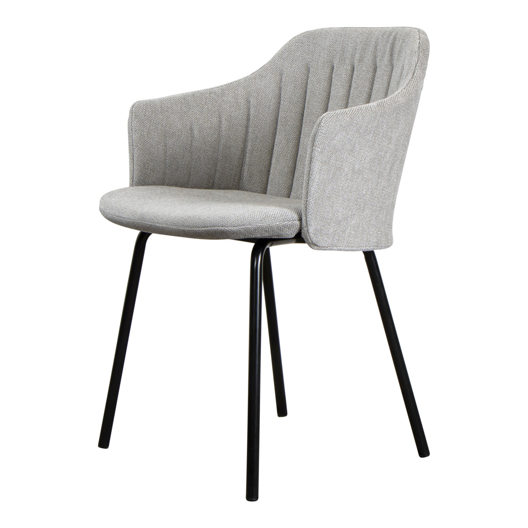 Comfortable 4-Leg Chair with Back and Seat Cushion - Perfect for Home Office, Living Room, or Bedroom Relaxation