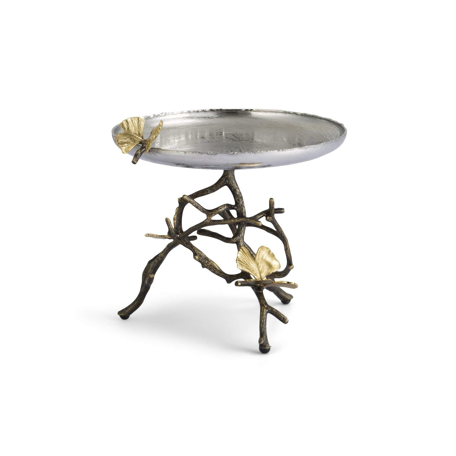 Elegant Butterfly Ginkgo Candy Dish - Decorative Serving Bowl for Home, Parties & Gifts | Vintage Style Candy Holder for Dining Table, Coffee Table & Dessert Display