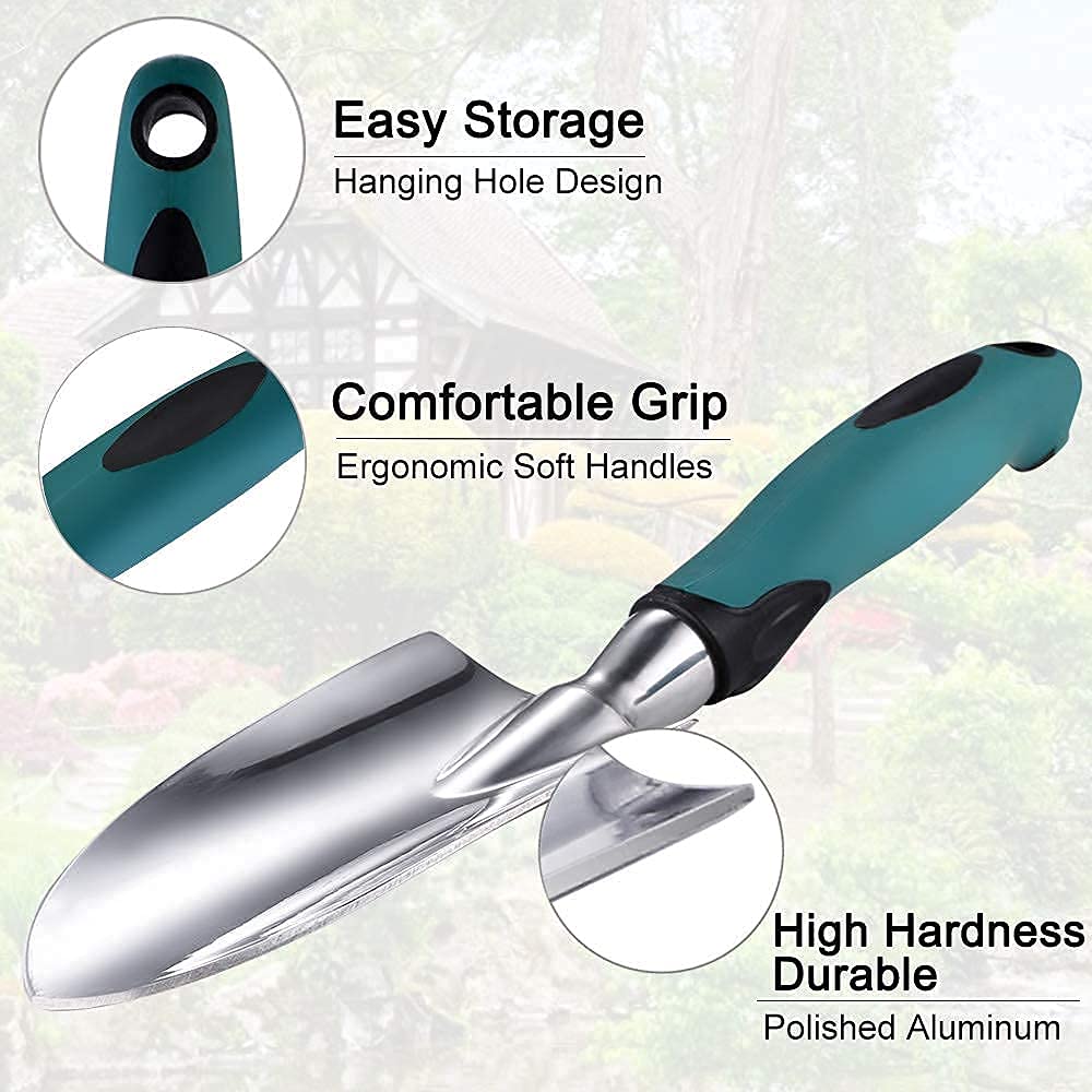 FANHAO 100% Heavy Duty Metal Garden Hose Nozzle with 8 Spray Patterns - Durable Garden Tools Set for Watering, Cleaning & Car Washing - Perfect for Lawns, Patios & Outdoor Use