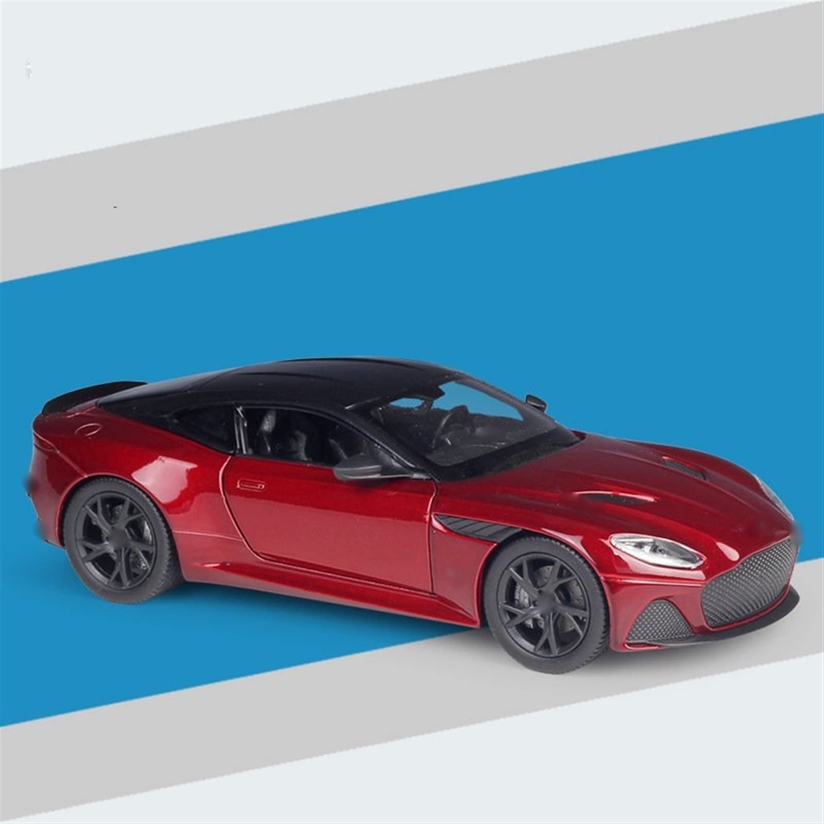 1:24 Scale Aston Martin DBS Superleggera Alloy Diecast Car Model - Red Collectible Toy for Kids, Perfect Birthday Gift & Home Decor for Car Enthusiasts | Great for Display, Play, and Collection
