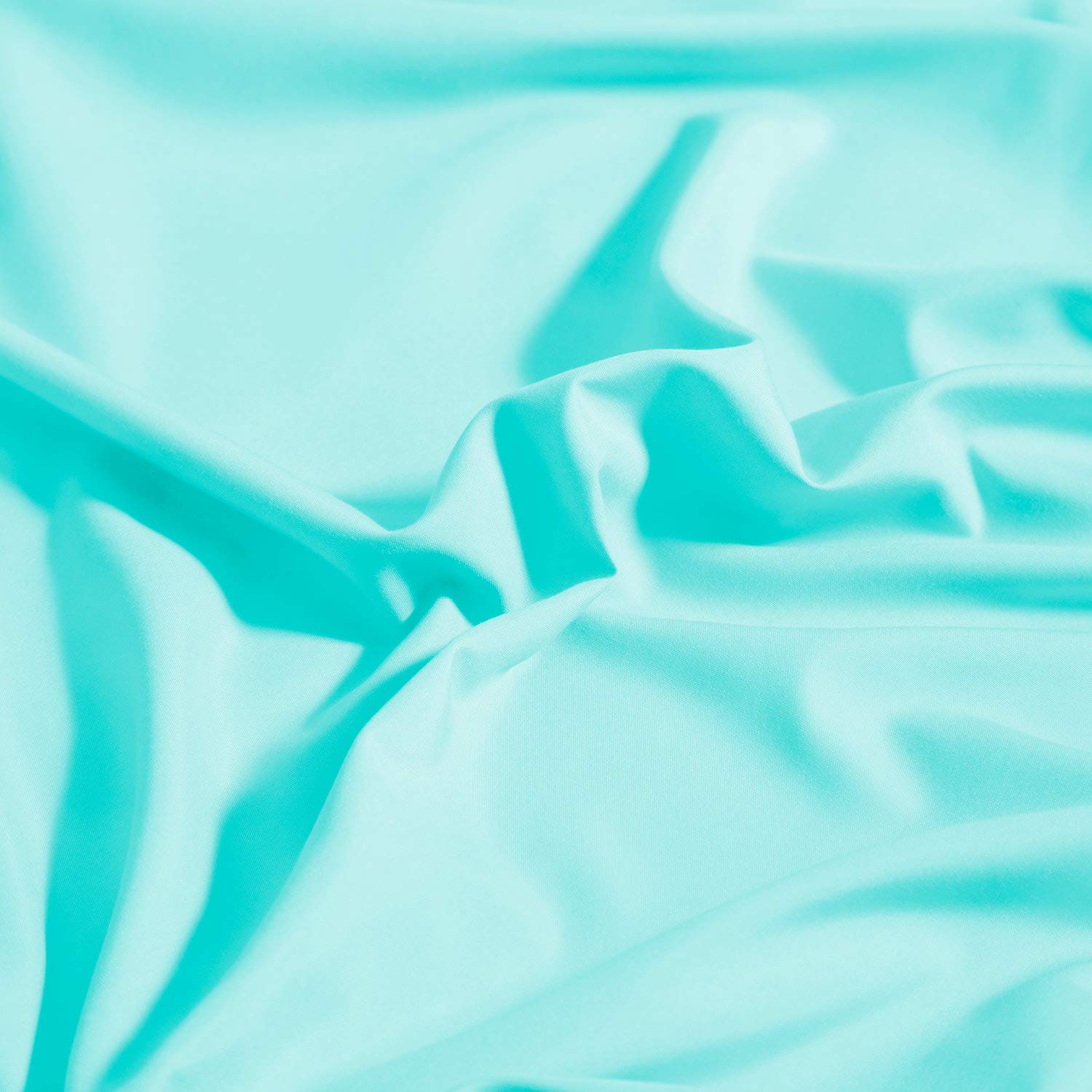 Elif King Size Bed Sheets Set - Ultra Soft Brushed Microfiber 4-Piece Bedding with 14-Inch Deep Pocket | Wrinkle & Fade Resistant | Machine Washable (Aqua, King) | Perfect for Master Bedroom, Guest Room & Vacation Homes