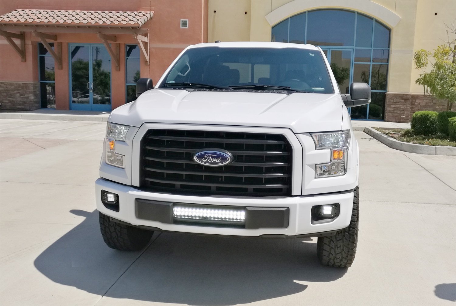 CREE LED Pods with Fog Light Mounting Brackets Compatible with Ford F150 2015-2020, F250/F350 2017-2020 - Off-Road Lighting for Trucks, Hunting & Night Driving