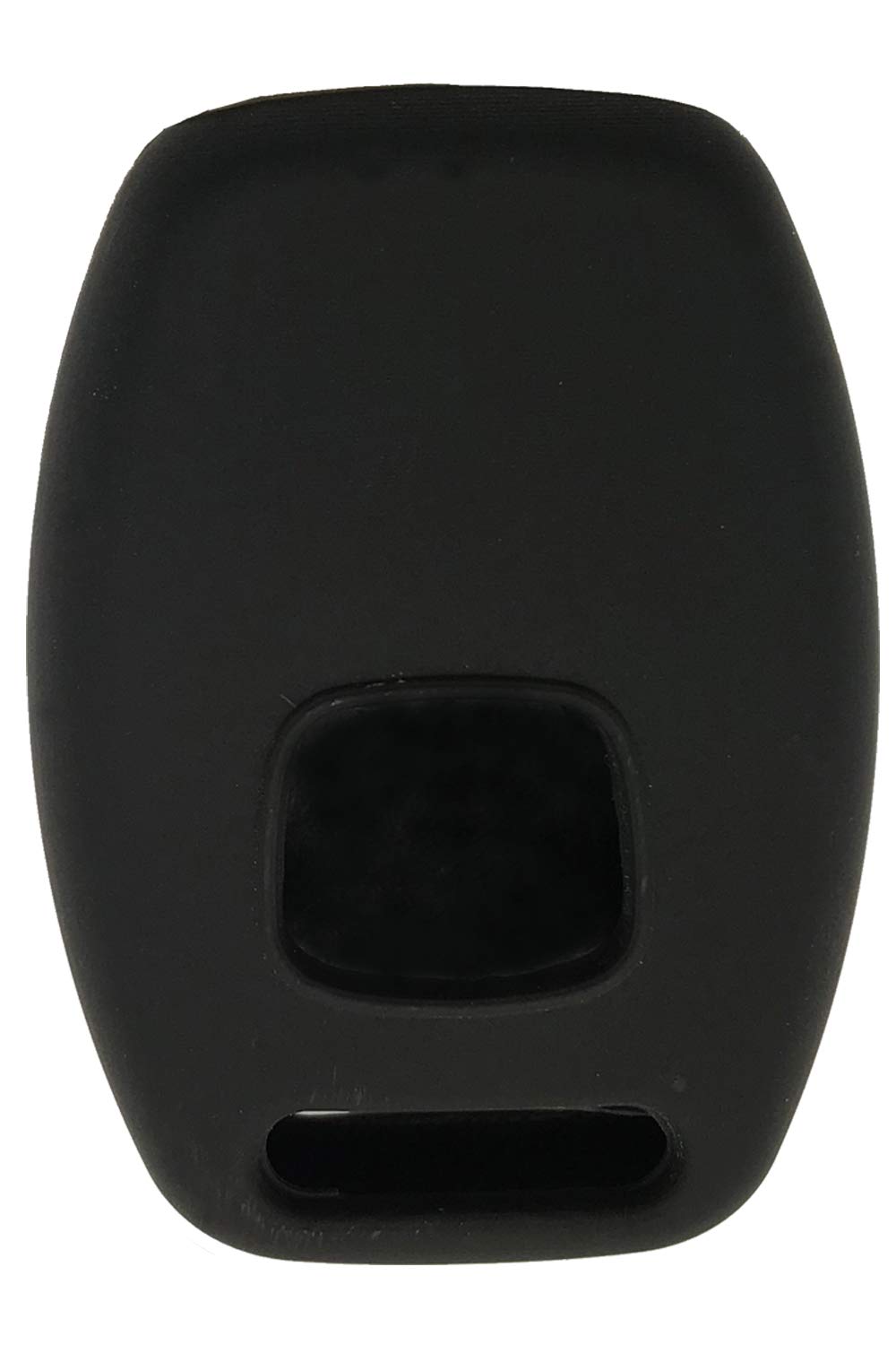 Silicone Key Fob Cover for Honda Civic, Accord, CR-V, Pilot - Protective Skin Glove Case for Keyless Entry Remote (Black/Blue) | Durable & Anti-Scratch Car Accessories for Everyday Use