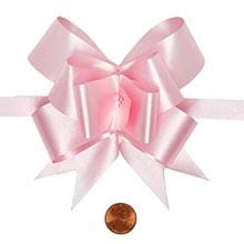 4.5 Inch Pink Butterfly Bows - Bulk Pack of 50 for Gift Wrapping, Party Decorations & Hair Accessories | Premium Quality Ribbon Bows for Crafts, Weddings & DIY Projects
