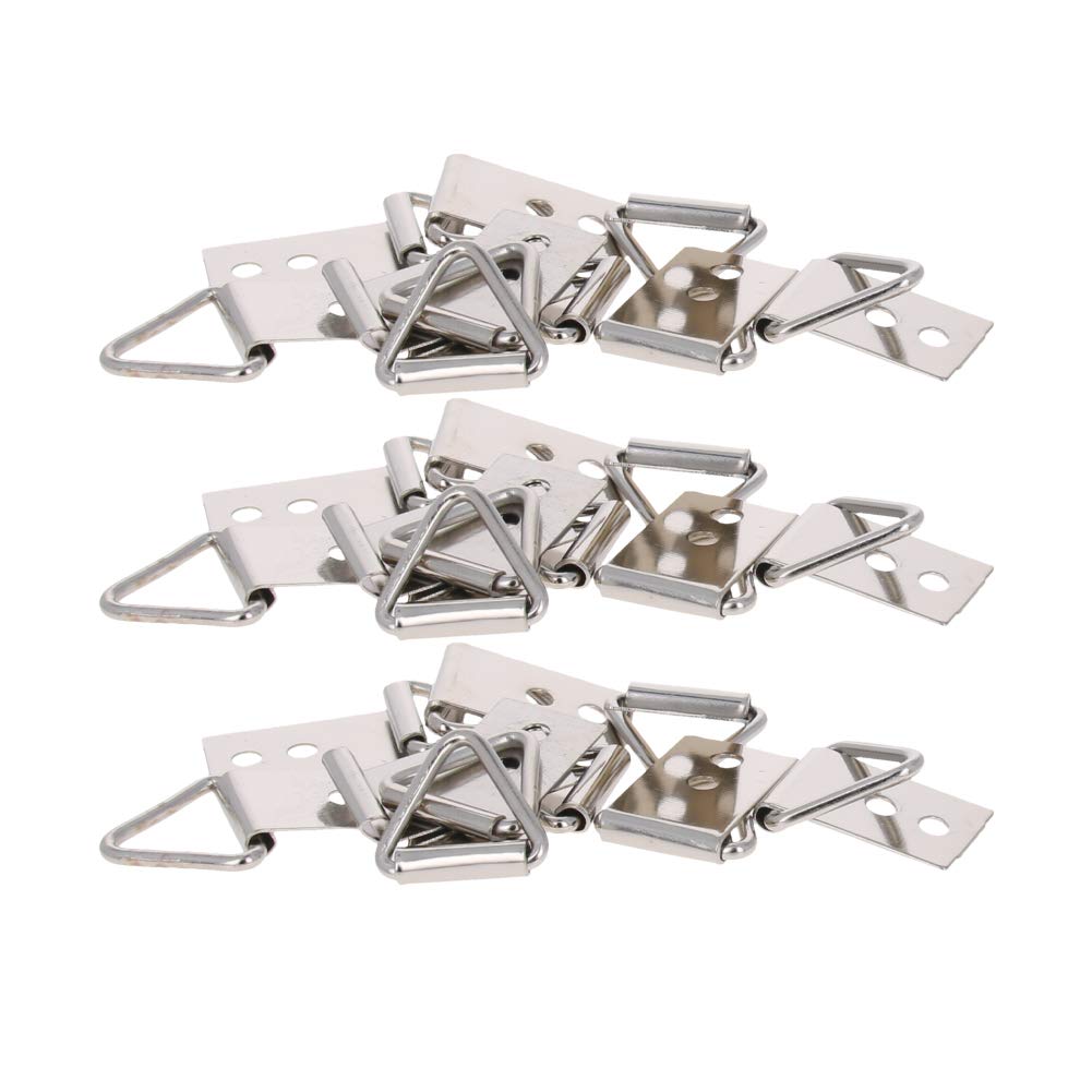 MroMax 30PCS Silver Picture Frame Hooks 1.22