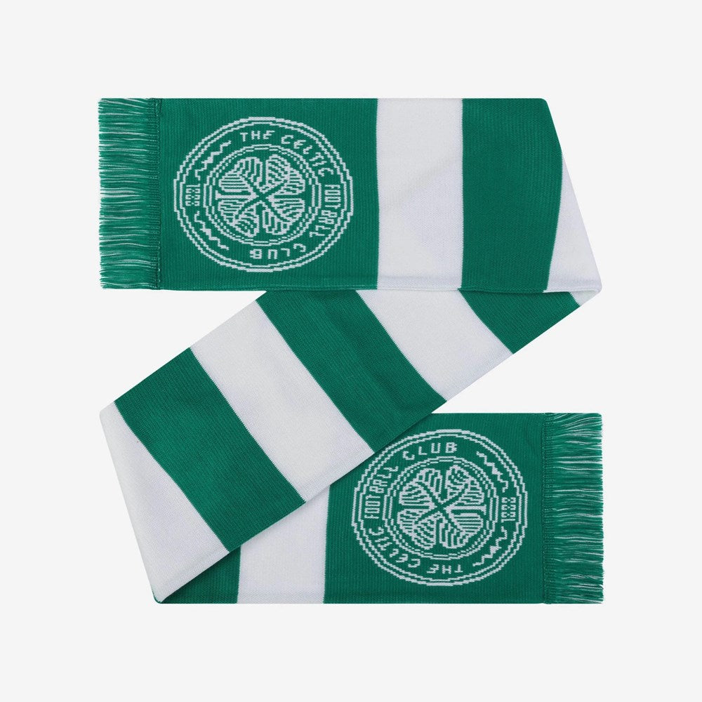 Celtic Narrow Bar Scarf - Traditional Irish Wool Tartan Plaid Wrap for Men & Women - Perfect for Pub Nights, Football Games and Winter Fashion