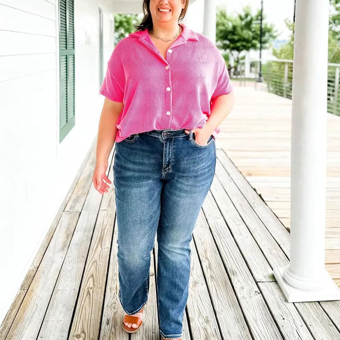 Holy Grail Bootcut Jeans - High Waisted Tummy Control for Women | Work & Casual Wear