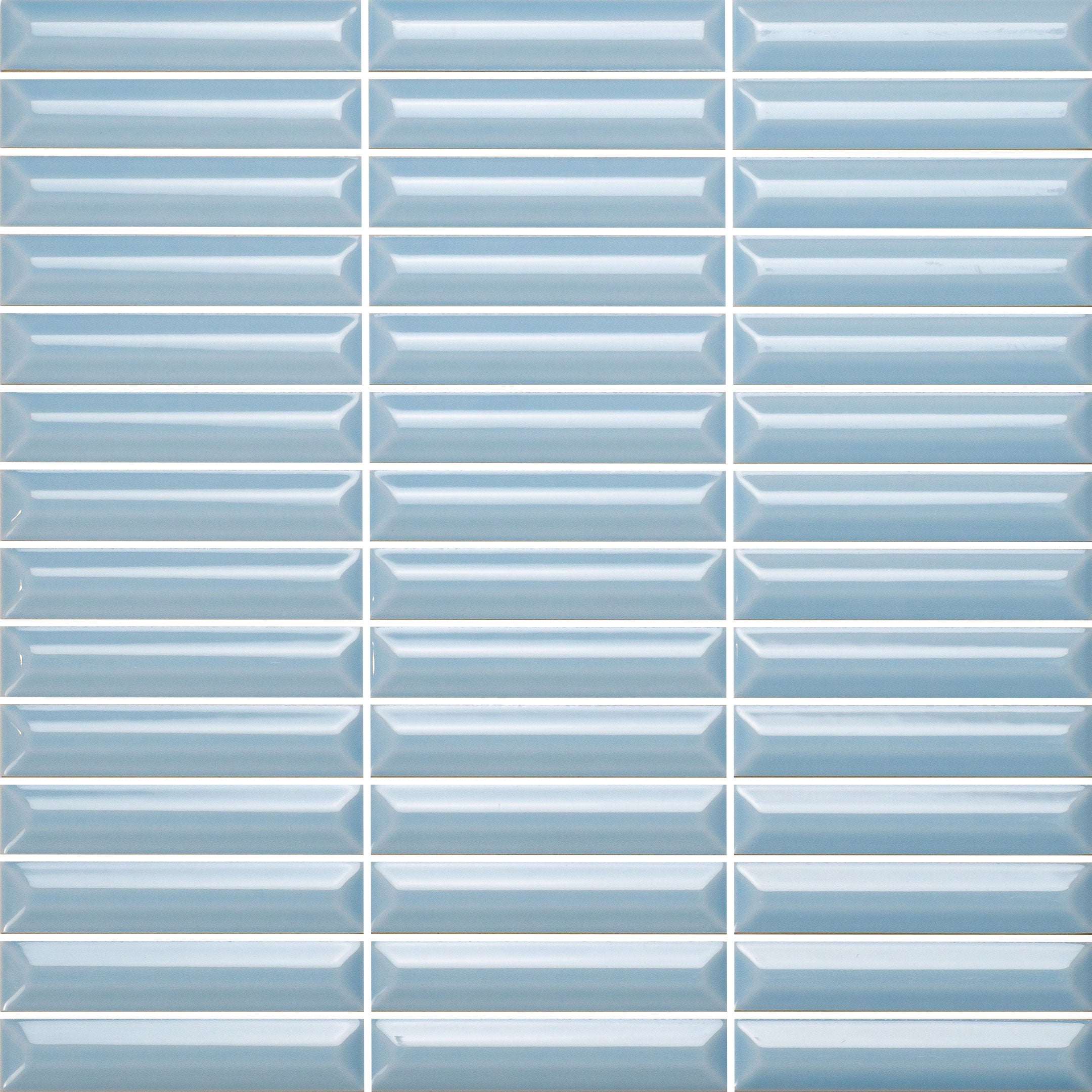 Premium Hashi Curve Kit Kat Fluted Wall Tile - Elegant Textured Ceramic Tiles for Modern Kitchen Backsplash & Bathroom Decor
