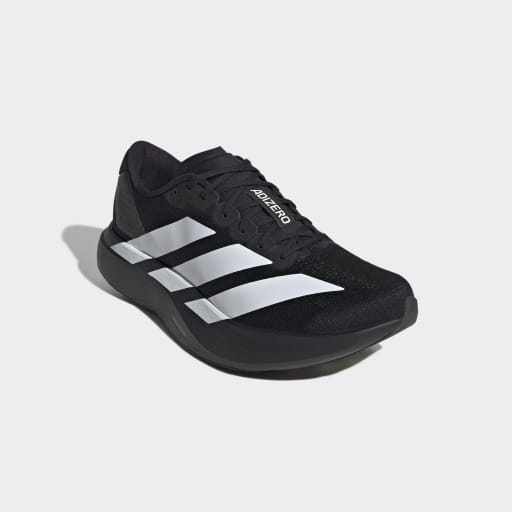Adizero Evo SL Running Shoes for Men - Lightweight Performance Sneakers in Black/White | Perfect for Marathon Training & Road Running