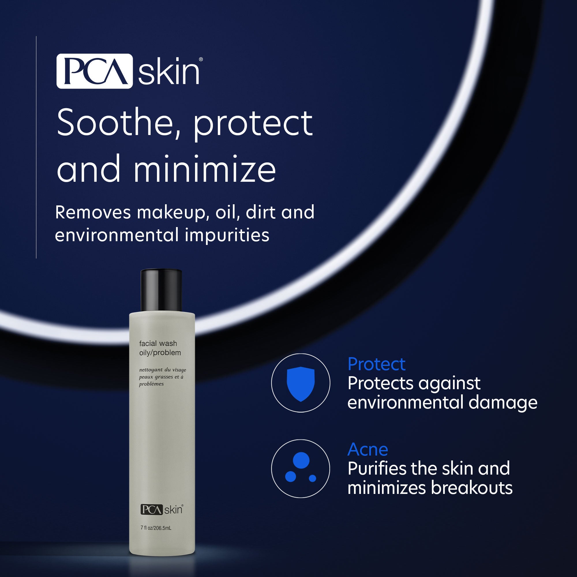 Best Facial Cleanser for Oily & Acne-Prone Skin - Deep Pore Cleansing & Oil Control - Perfect for Daily Skincare Routine & Breakout Prevention