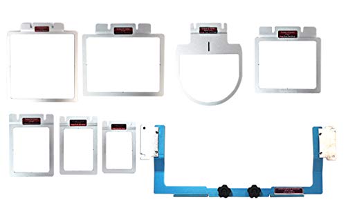 Durkee EZ Frames for Brother 6 & 10 Needle Commercial Embroidery Machines - Perfect for Professional Embroidery, Custom Patches & Bulk Production