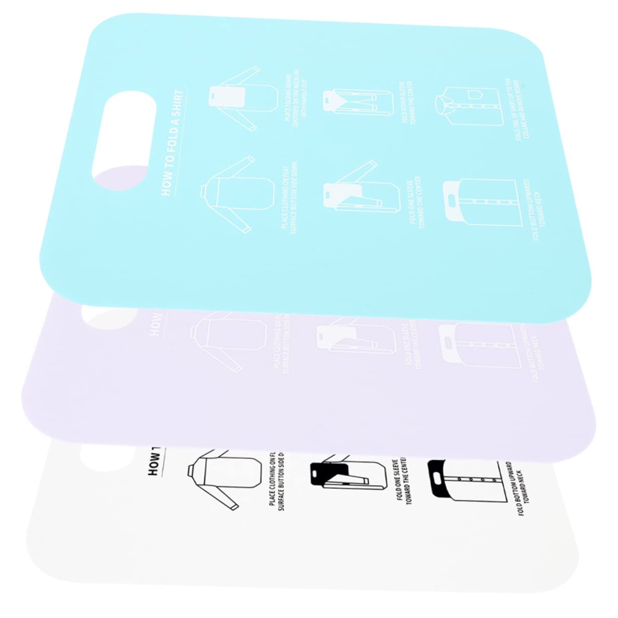 Ciieeo 15-Piece Folding Clothes Board Set - Laundry Clothes Folder for Shirts, Pants & Home Dresses - PP Plastic Storage Organizer - Space Saving Solution for Closet, Travel & Lazy Laundry Days