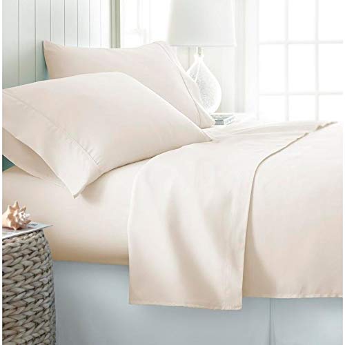 800-Thread-Count 100% Pure Egyptian Cotton Sateen Weave Luxury Bed Sheet Set - 4 Piece Premium Sheets for Deep Pocket Mattresses Up to 10