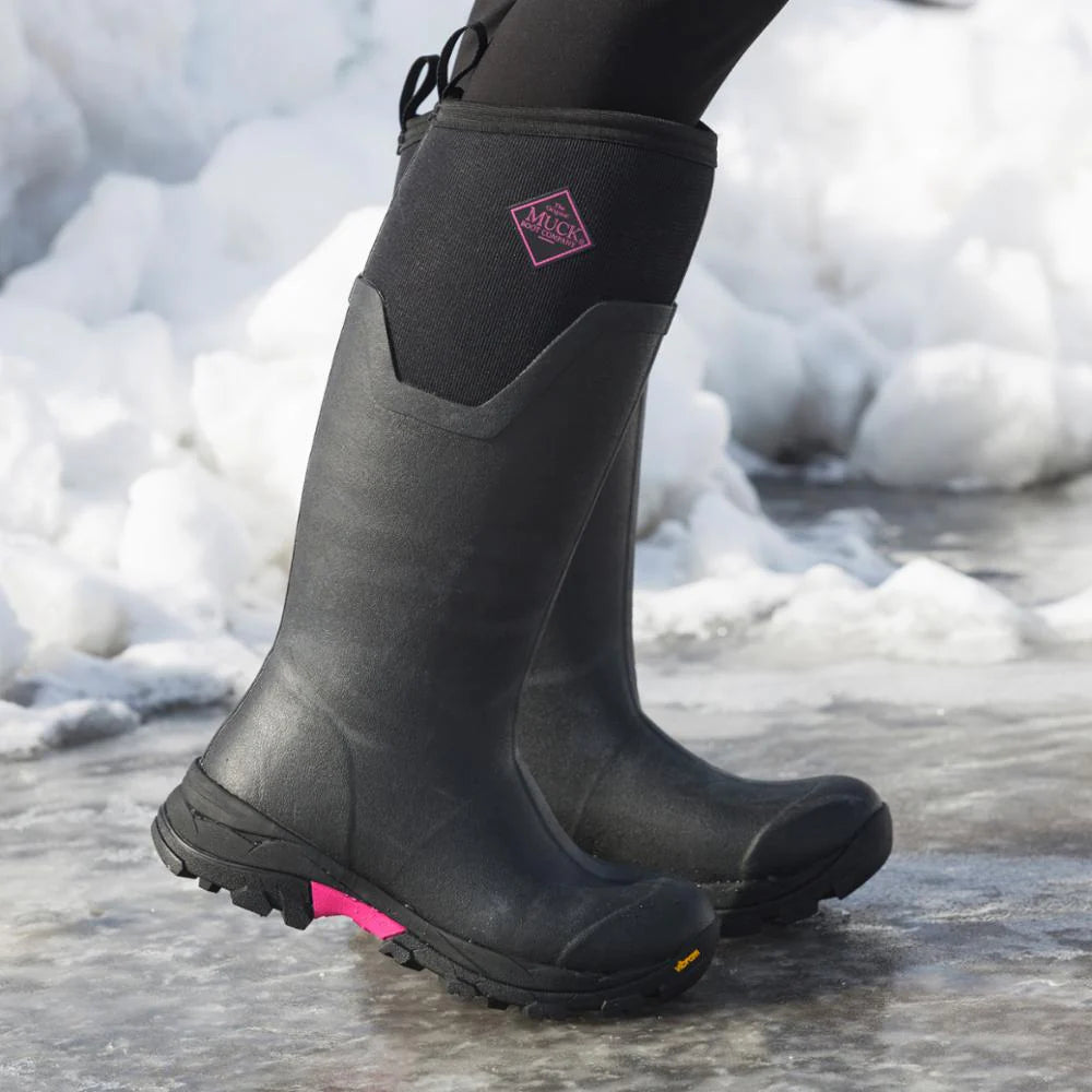 Women's Arctic Ice Vibram Arctic Grip All Terrain Tall Boot - Waterproof Winter Snow Boots for Hiking, Hunting & Outdoor Adventures