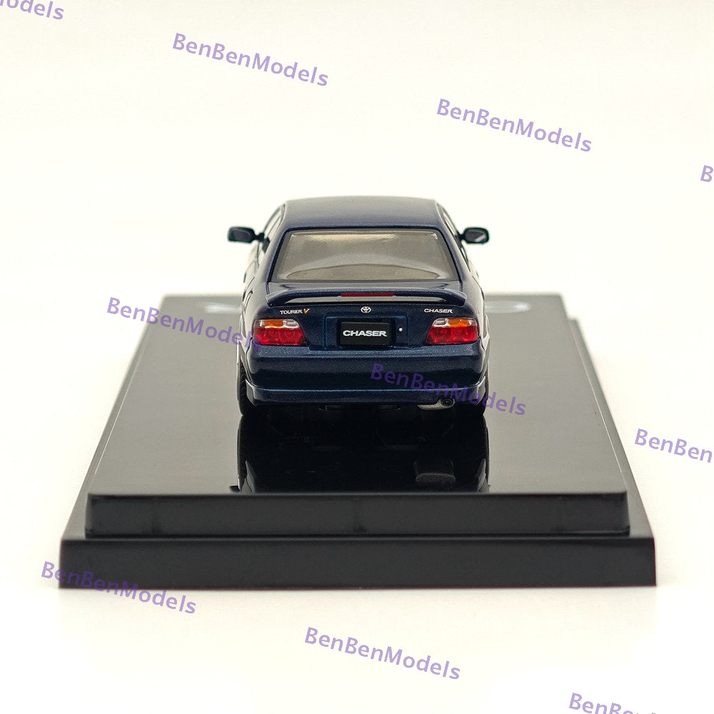 1/64 Scale Hobby Japan Toyota Chaser Tourer V (JZX100) Diecast Model Car with Mesh Front Grill - 1998 Limited Edition for Collectors & Car Enthusiasts - Perfect for Display, Gifts & Racing Scenes