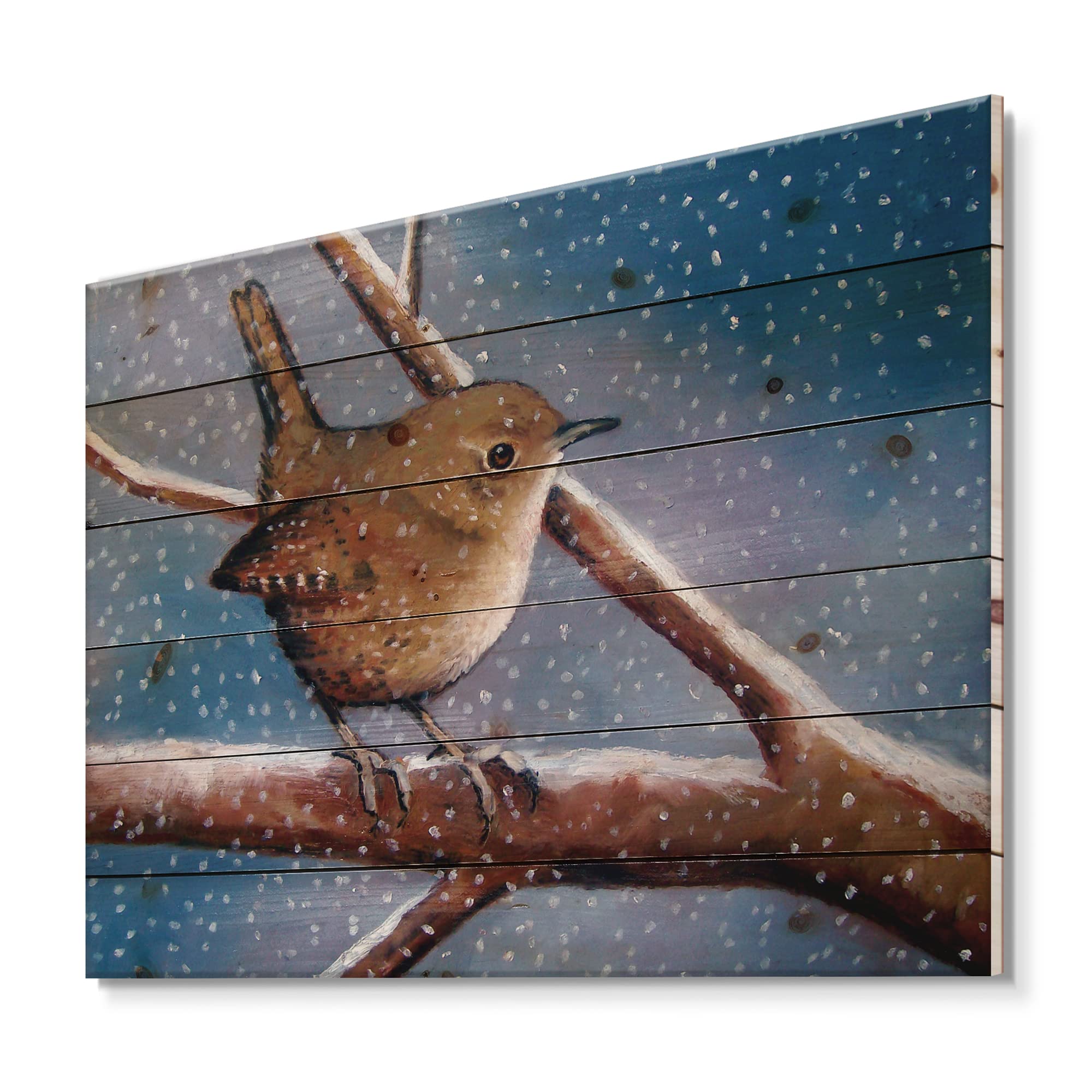 Farmhouse Wood Wall Decor - Beige Wood Wall Art with Large Animal Prints on Natural Pine Wood, Perfect for Living Room, Bedroom, or Rustic Home Decor