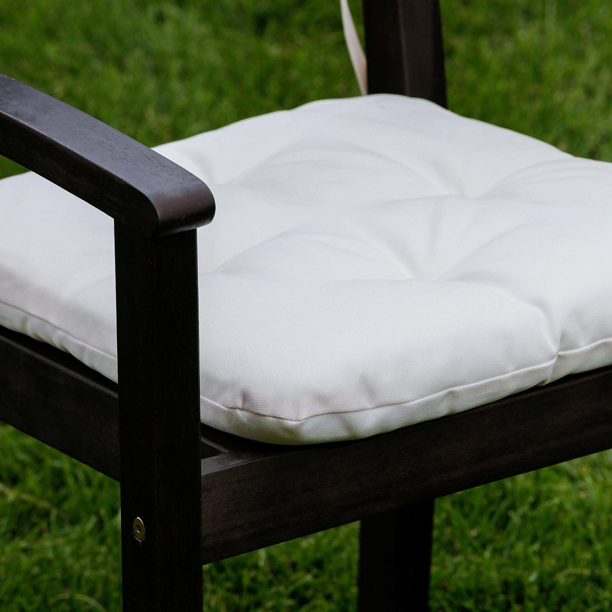 DTY Outdoor Living Leadville Chair Cushions - Waterproof Patio Seat Cushions Set of 2 for Garden, Deck, Poolside & Outdoor Furniture - Comfortable & Weather-Resistant