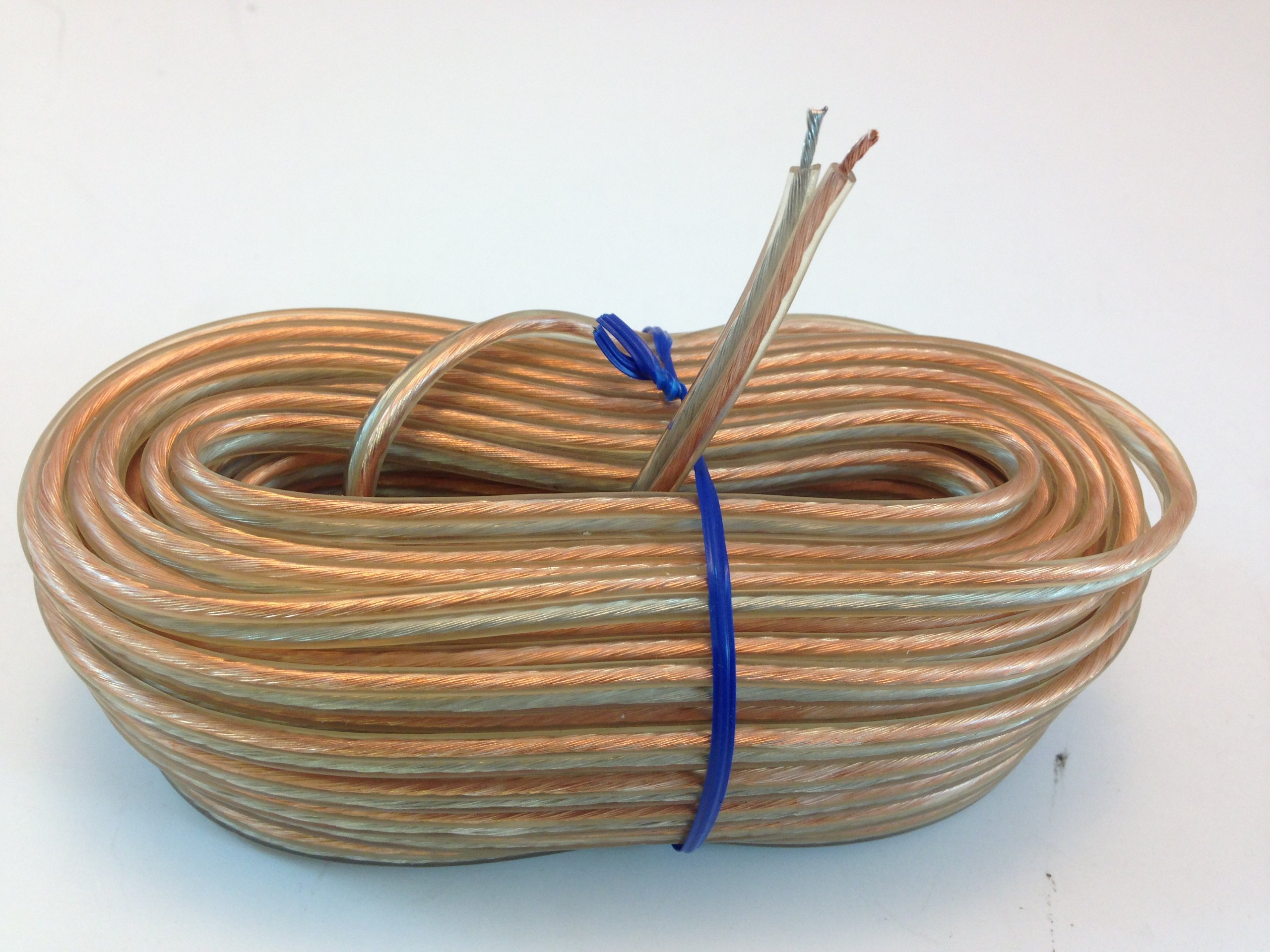 18AWG Speaker Wire 50FT - High-Quality Oxygen-Free Copper Audio Cable for Home Theater, Surround Sound, and Professional Audio Systems