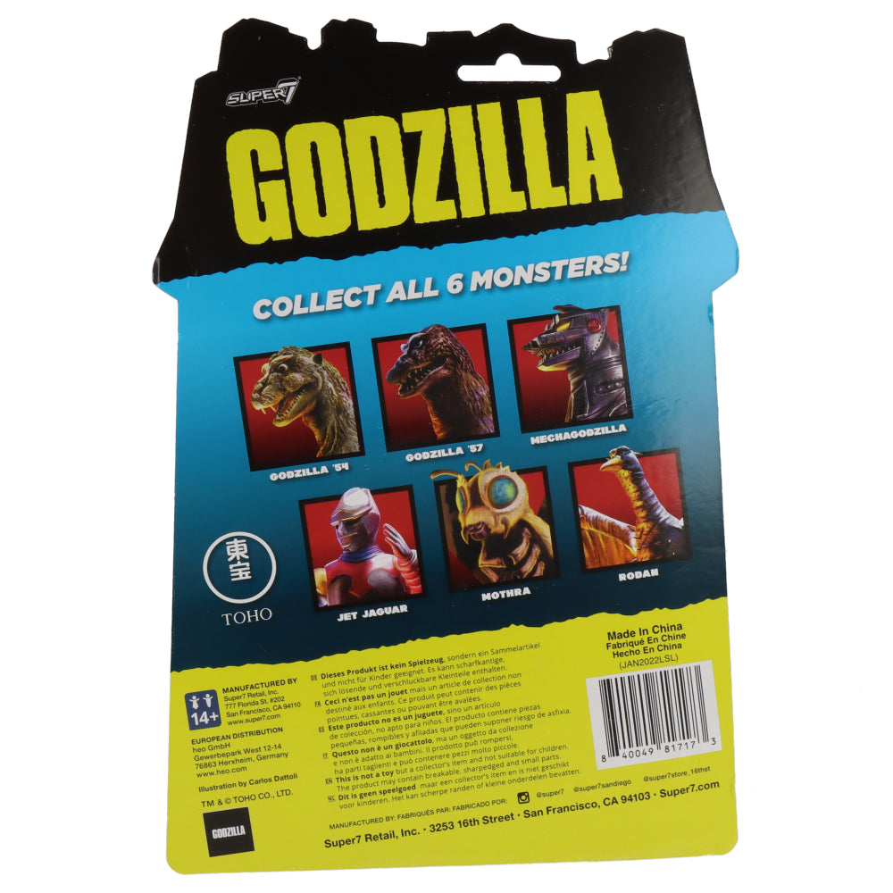 Mechagodzilla Toho ReAction Figure - Collectible Vinyl Toy for Godzilla Fans | Perfect for Display, Gifts, and Anime Collections