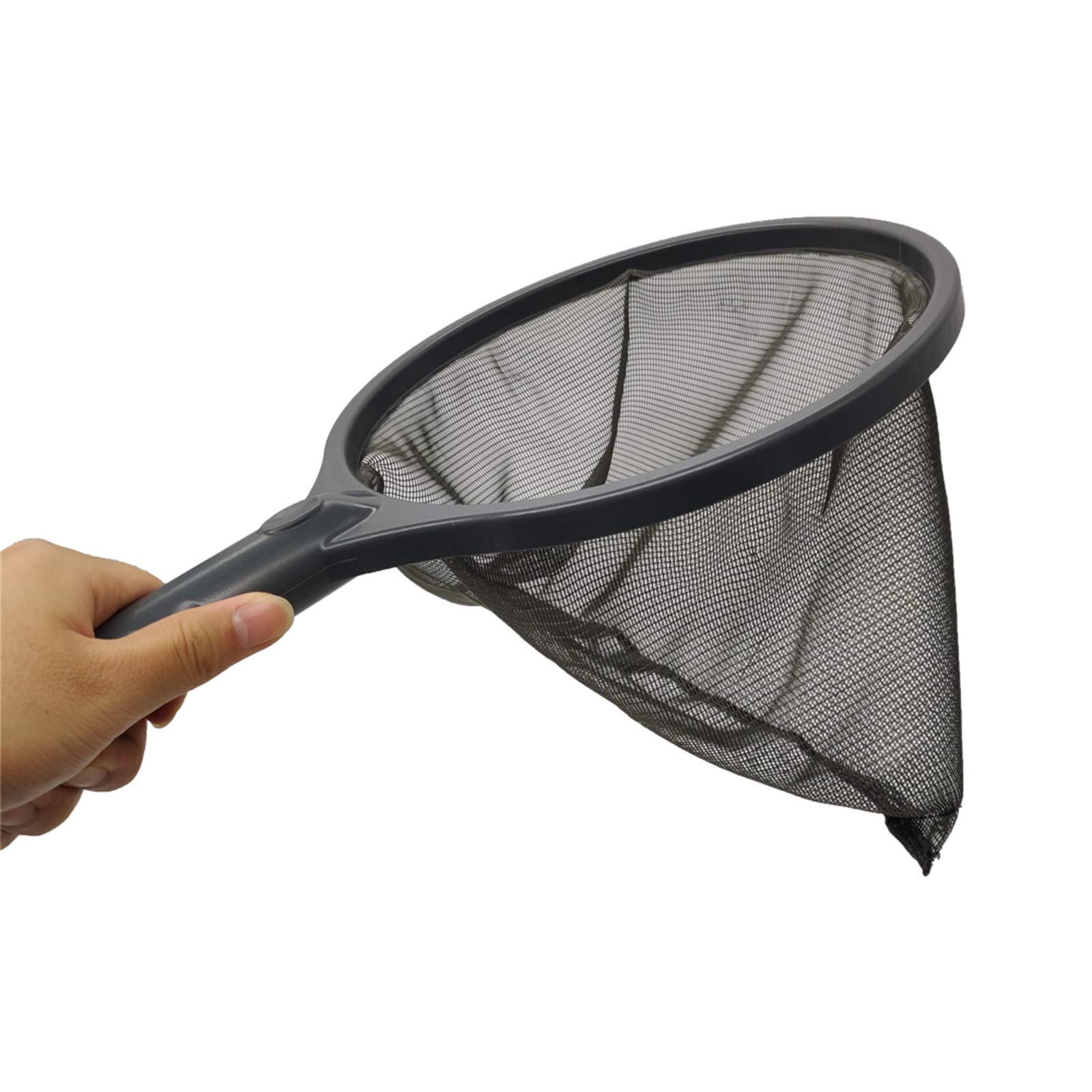 Professional Pool Skimmer Net with Fine Mesh Deep Bag - Heavy Duty Leaf Rake for Swimming Pools, Hot Tubs, Spas, Fountains & Ponds - Strong Plastic Frame for Easy Cleaning and Maintenance
