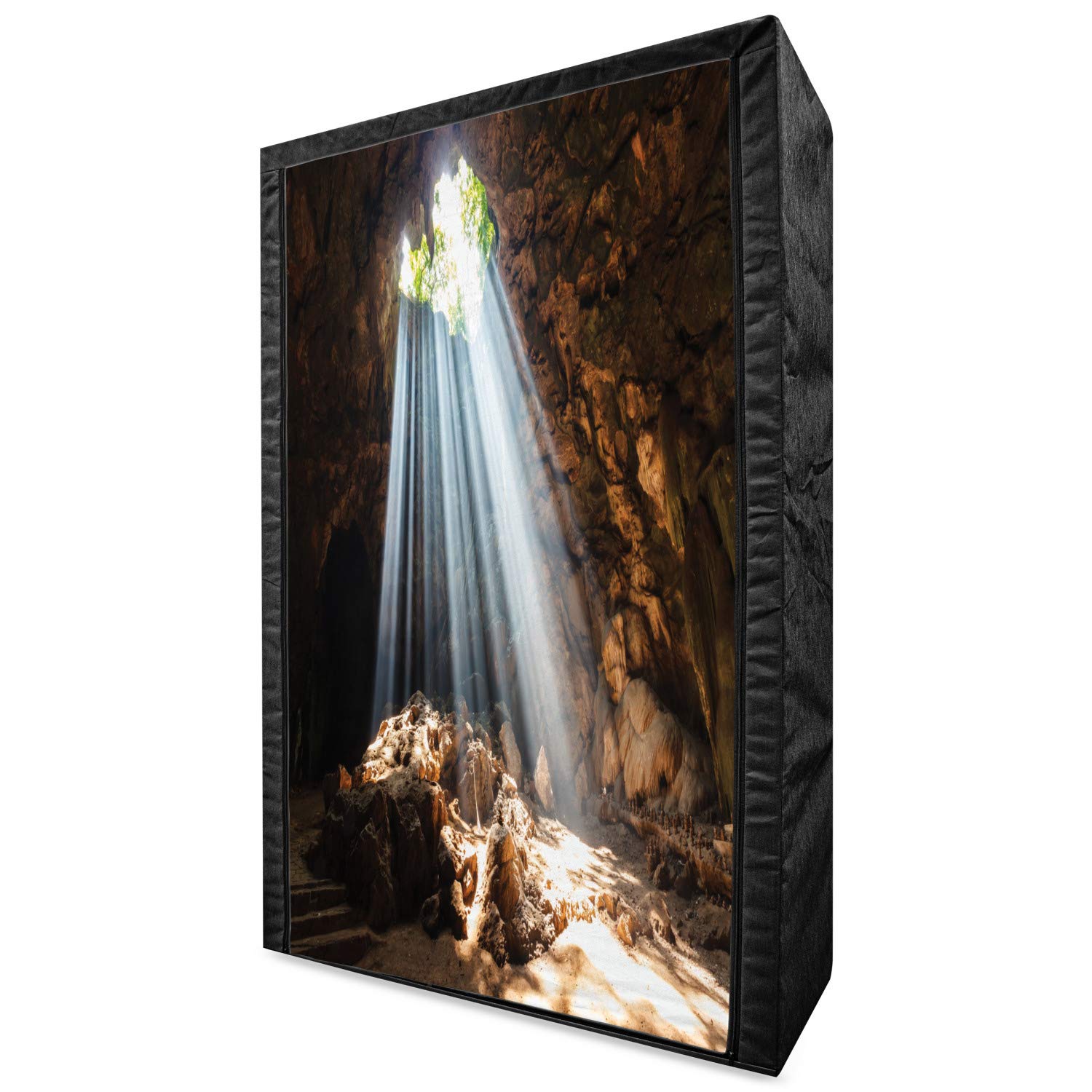 Ambesonne Portable Fabric Wardrobe - 42.5