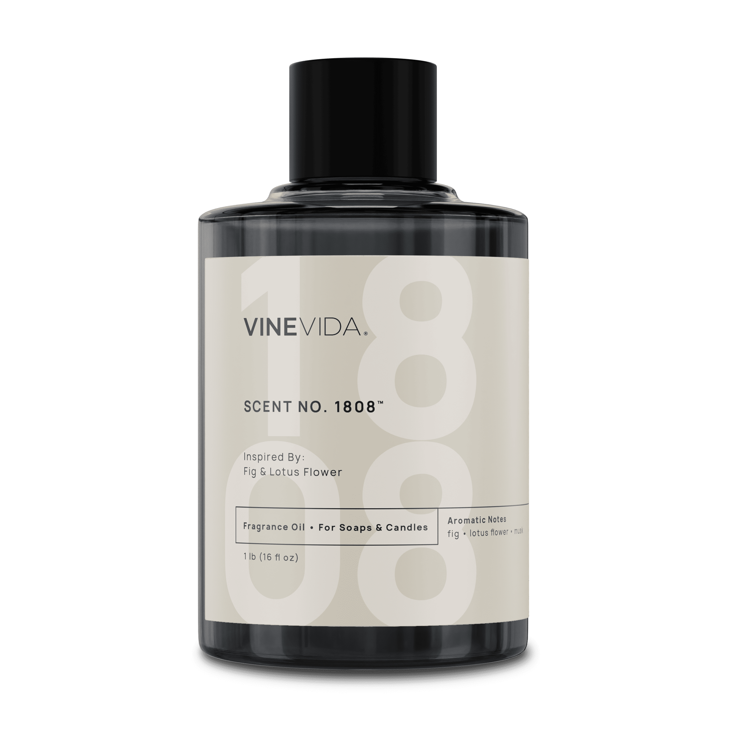 Jo Malone Inspired Fig & Lotus Flower Fragrance Oil - Premium Scented Oil for Handmade Soaps, Candles, Diffusers & Home Fragrance (1808) - Create Luxurious Spa-Like Atmosphere at Home