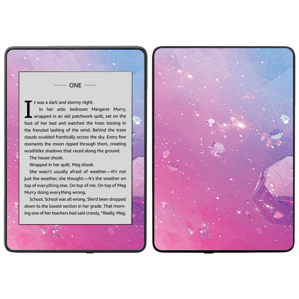 MightySkins Vinyl Skin Wrap for Amazon Kindle Paperwhite 2018 (10th Gen) - Pink Diamond Design | Waterproof Protective Cover | Durable Decal Easy to Apply & Remove | Made in USA | Perfect for Travel, Reading & Daily Use