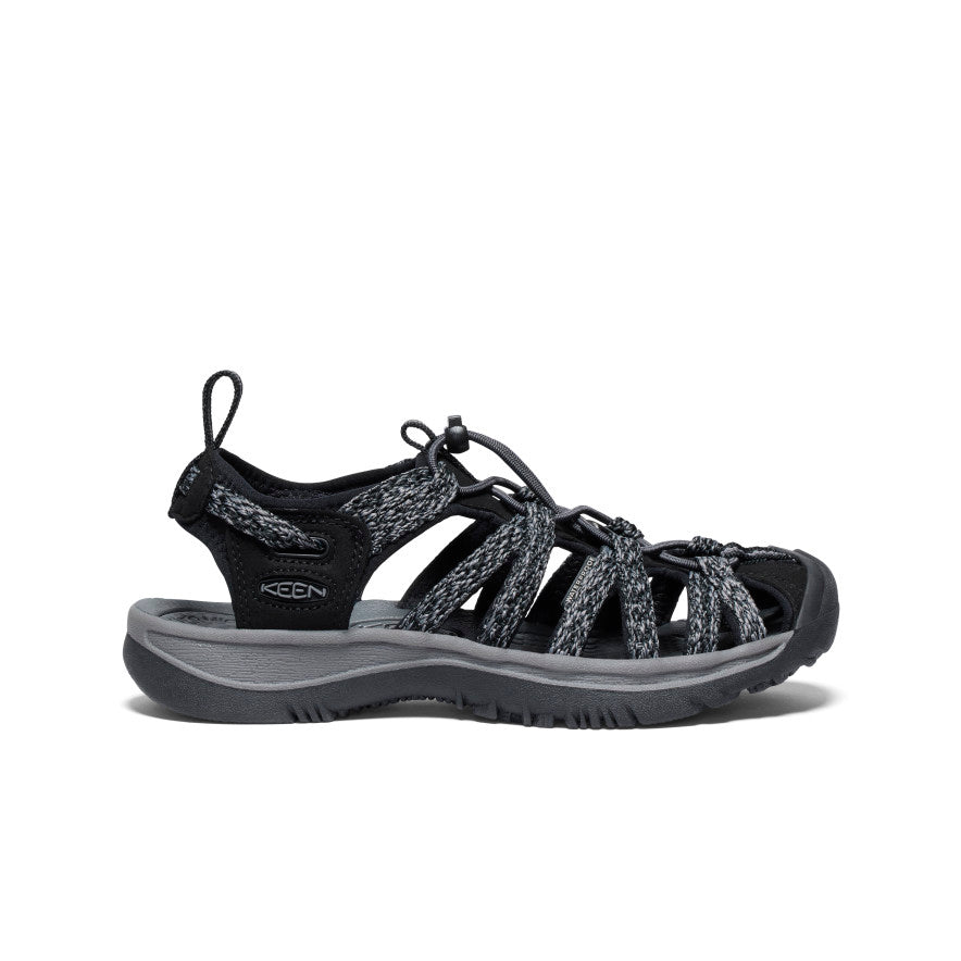 Women's Whisper Running Shoes - Lightweight & Breathable for Women | Black/Steel Grey | Perfect for Jogging, Gym Workouts & Daily Walking