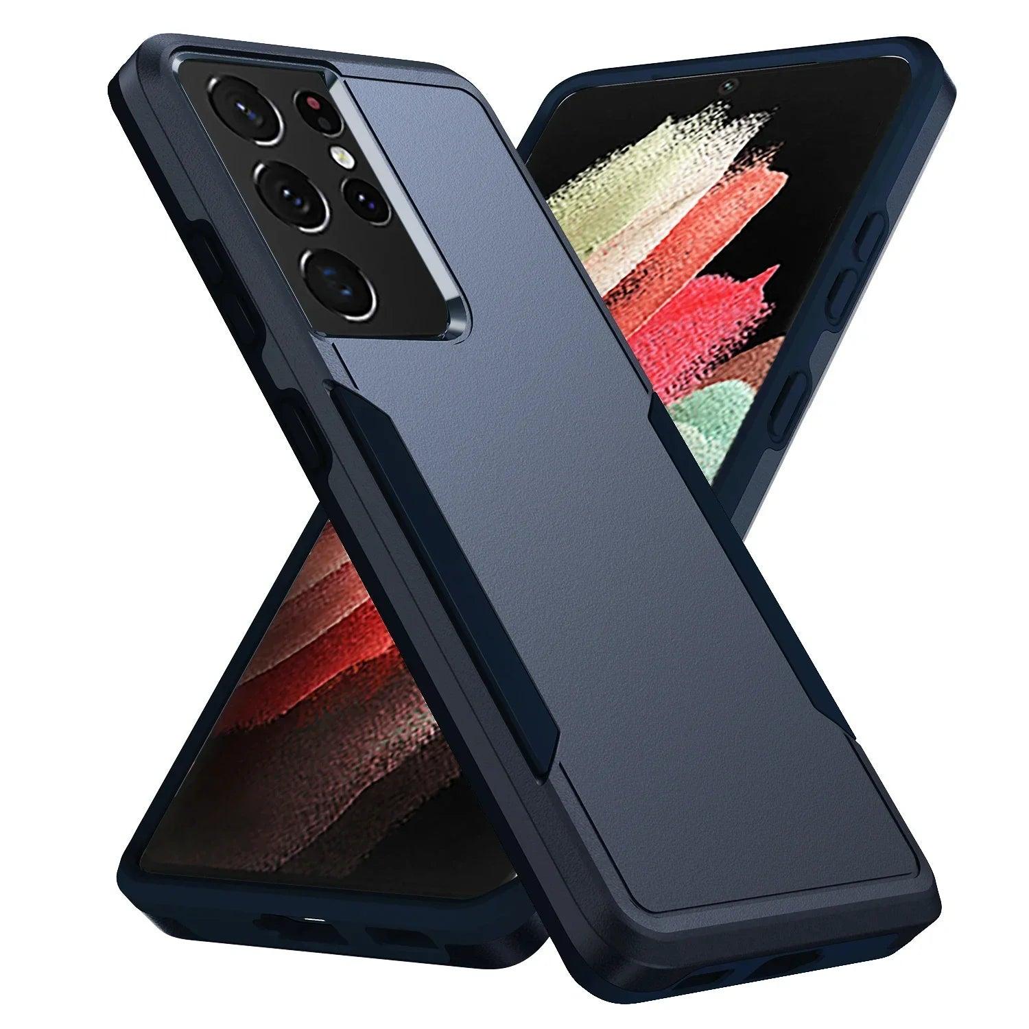 Samsung Galaxy S24 Ultra Shockproof Case - Heavy Duty Protection for Drops & Bumps - Perfect for Outdoor Adventures, Travel & Daily Use