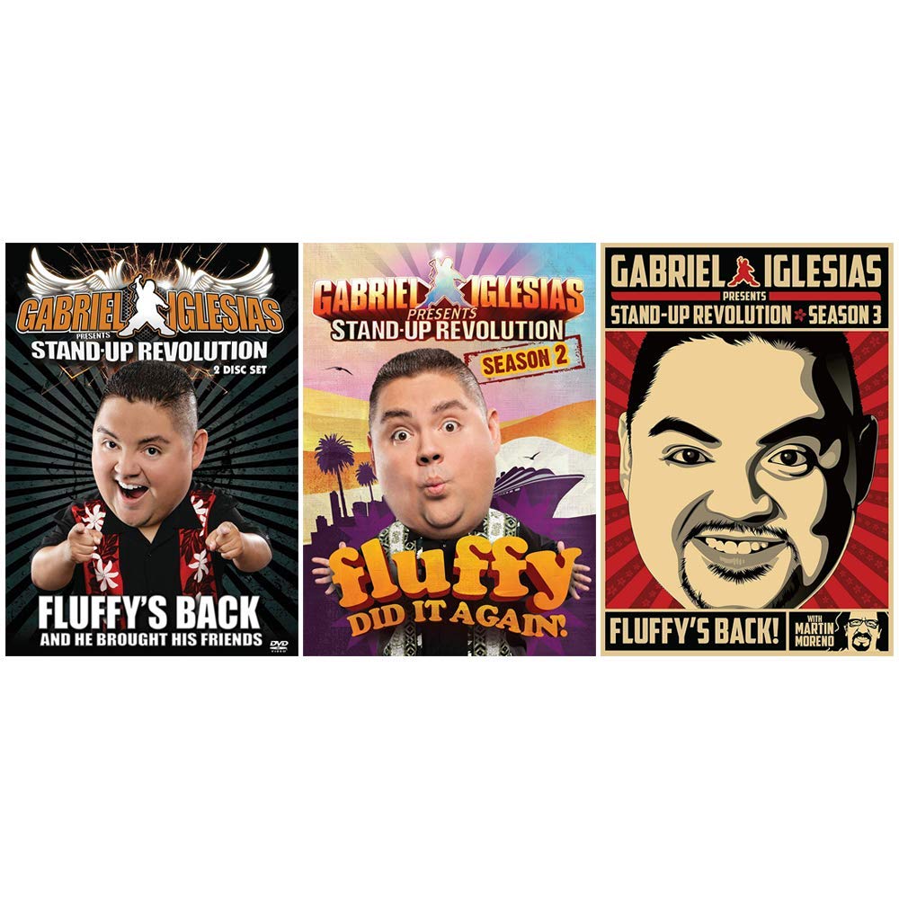 Gabriel Iglesias Stand Up Revolution: Complete Seasons 1-3 DVD Box Set | Hilarious Comedy TV Series Collection | Perfect for Home Entertainment & Comedy Lovers