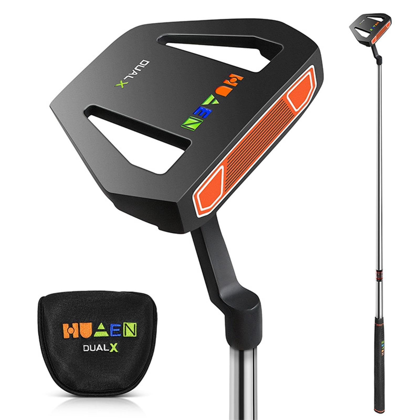Premium Deevoka Golf Putter - Right Handed Mallet & Blade Style Golf Club for Men & Women | Perfect for Practice, Putting Greens & Tournament Play