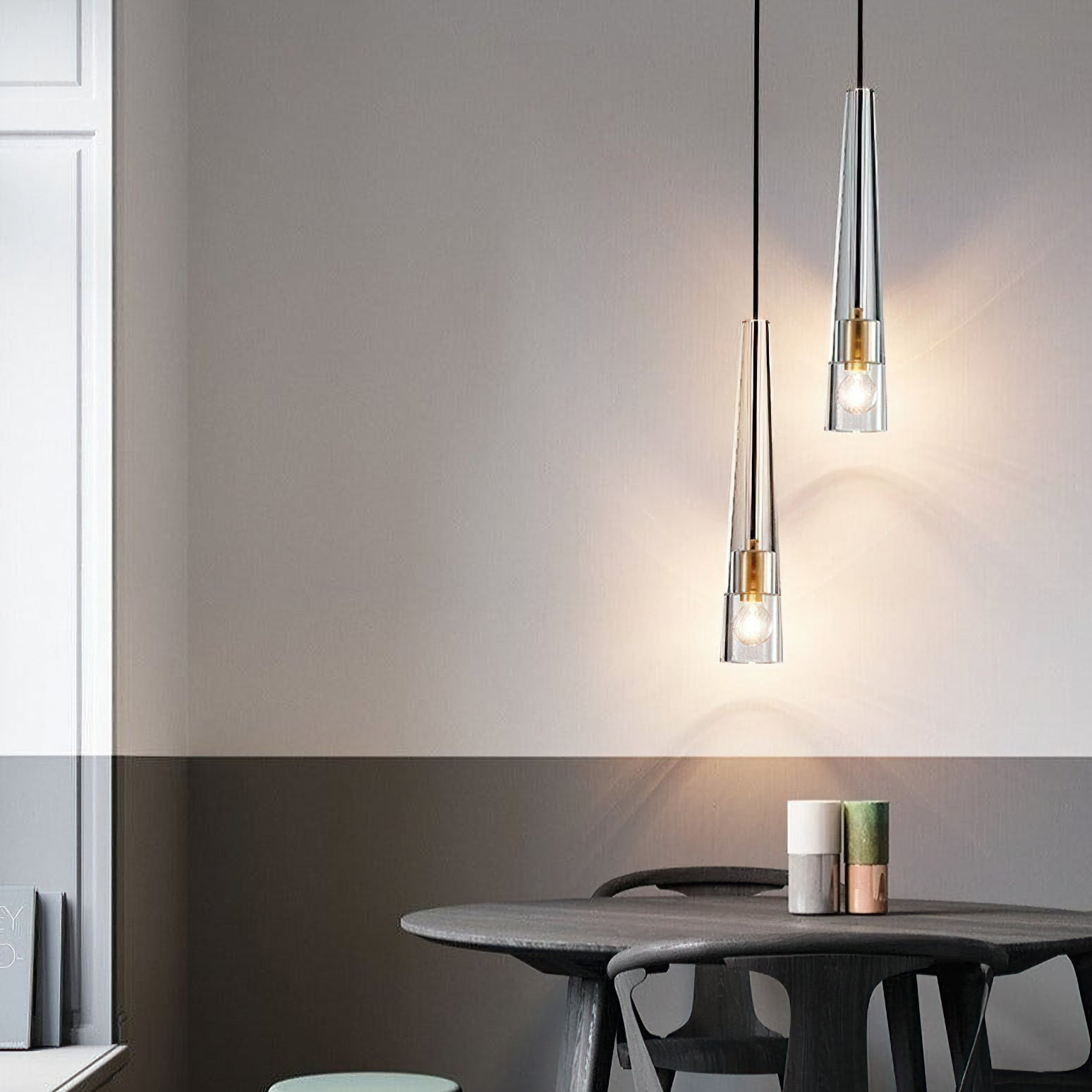 Apollinaire Modern Pendant Light - Elegant Hanging Ceiling Fixture for Dining Room, Kitchen Island & Bedroom Lighting