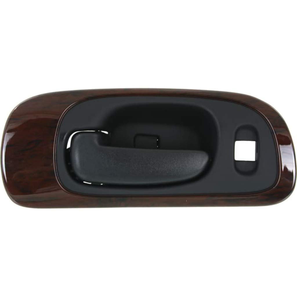 KarParts360 Replacement Interior Door Handle for 1999-2001 Chrysler LHS - Driver Side Front Black with Door Lock Hole | Base Trim | Perfect for Car Door Repair & Maintenance