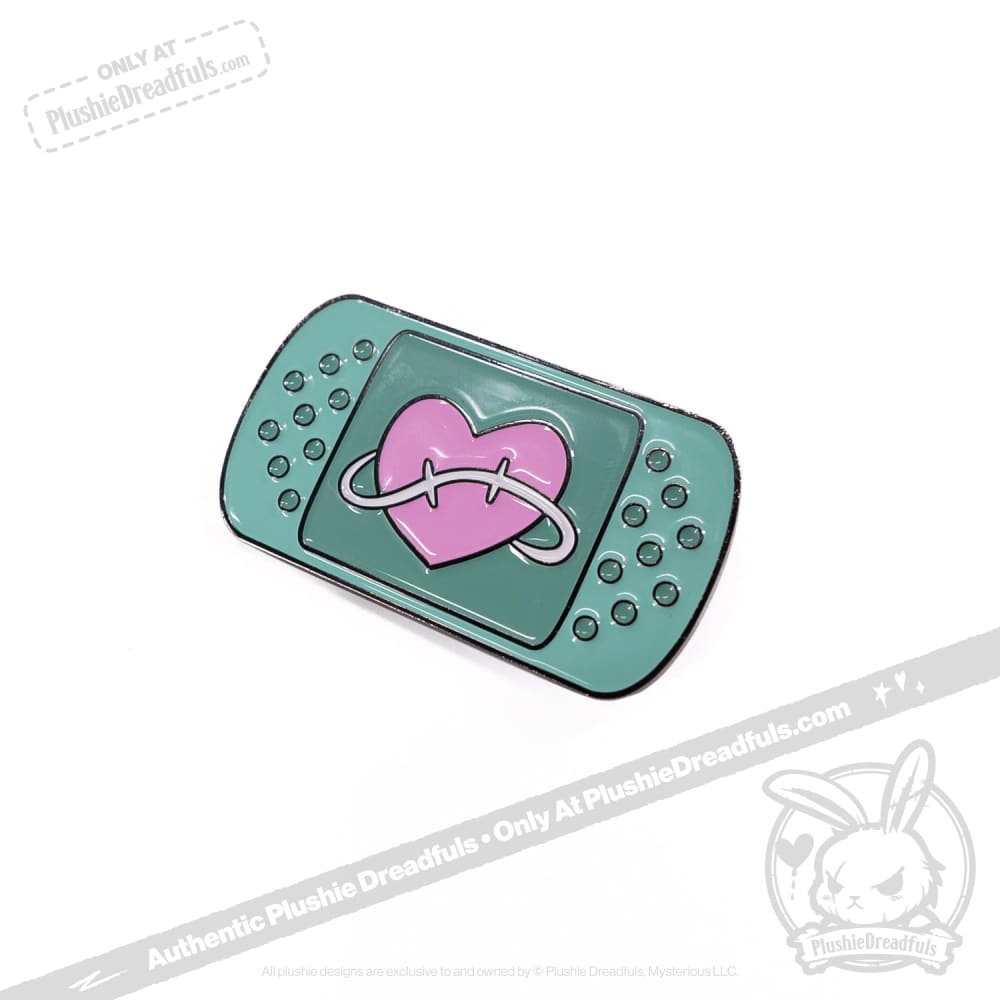 Plushie Dreadfuls Chronic Pain Awareness Enamel Pin - Cute Collectible Badge for Backpacks, Jackets & Chronic Illness Support