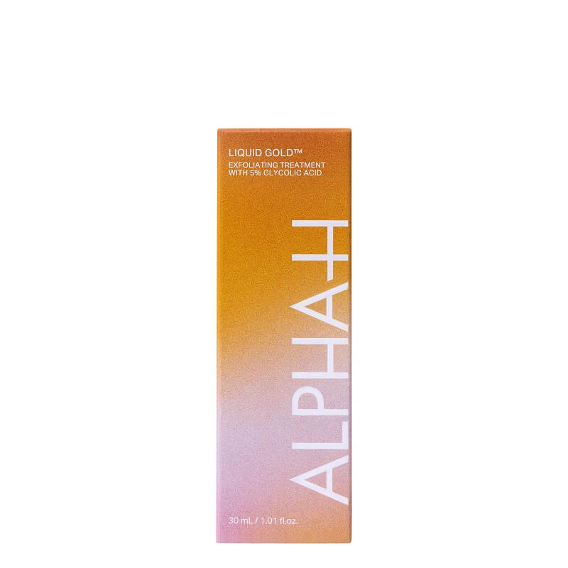 Alpha H Liquid Gold To Go Christmas Edition - Exfoliating Glycolic Acid Treatment for Glowing Skin | Limited Edition Holiday Skincare Gift