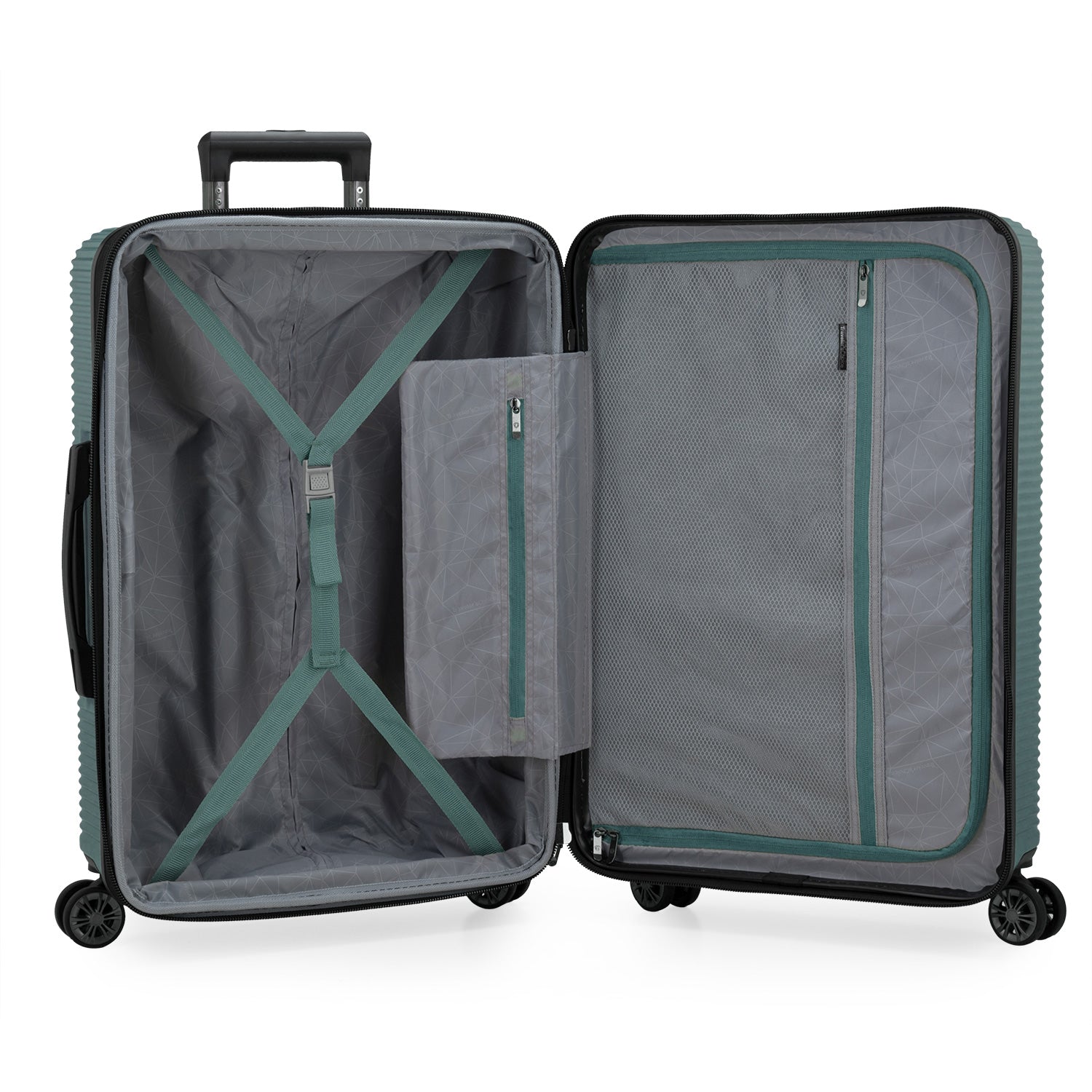 Ember 3-Piece Lightweight Luggage Set with Spinner Wheels - Perfect for International Travel & Business Trips